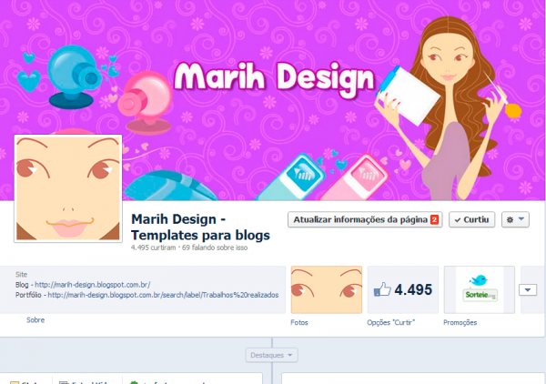 Kit facebook (capa + avatar)